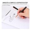 PATIKIL Luxury Metal Rollerball Pen, 0.5mm Black Ink, Premium Craftsmanship Gift for Men & Women, Office Signature Writing, Rose Gold, Lightweight