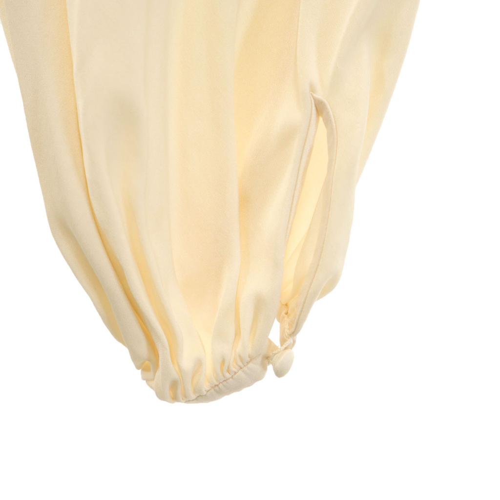 Alexander McQueen Italian Silk Long sleeve pullover blouse 38 beige Women Used