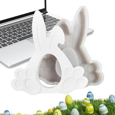 Bunny Silicone Mold Easter Rabbit Candy Mold For Resin Casting Exquisite Rabbit Molds Craft Supplies Resin Candle Mold For New