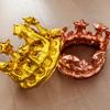 Inflatable Gold Crown Aluminum Foil Balloon Adult Happy Birthday Hat King Toy Party Cap Decoration Baby Shower Festival Supplies