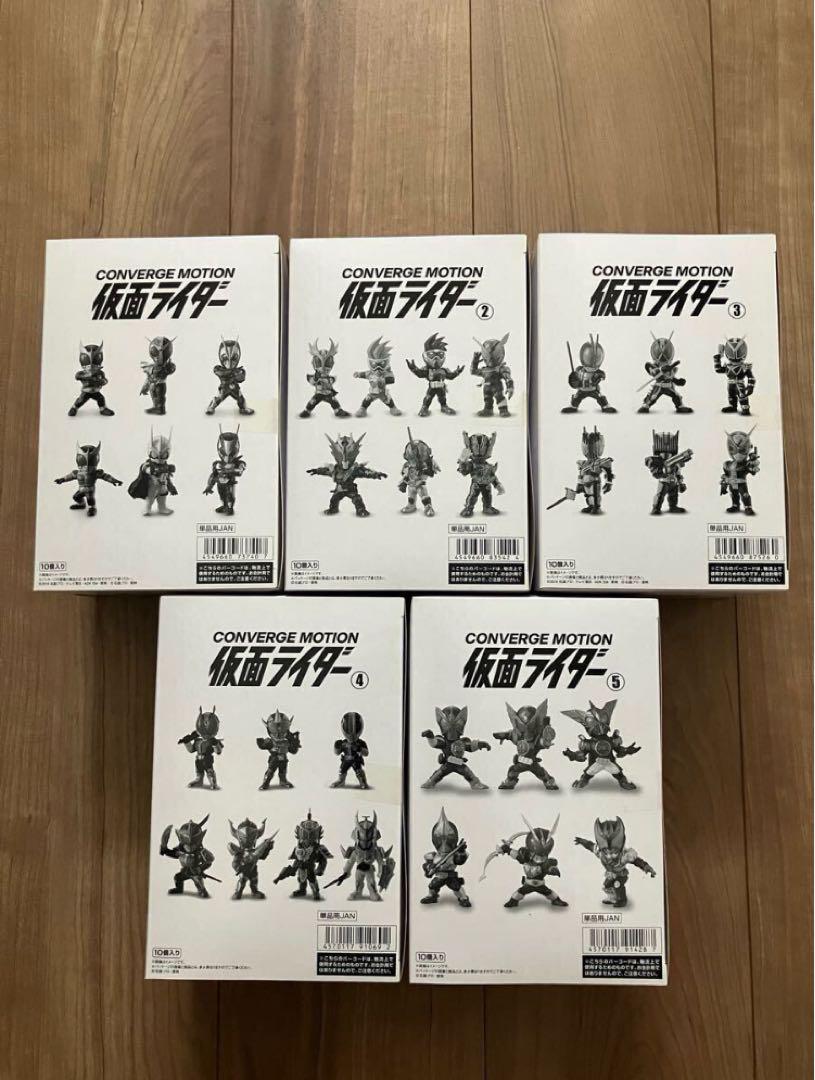 

[USED] Converge Motion Complete Set of 5 Types (including secret)