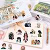 75/82pcs New Shadow Cartoon Anime Demon Slayer Stickers for Laptop Suitcase Skateboard Guitar Phone Cartoon Sticker Kid Gift