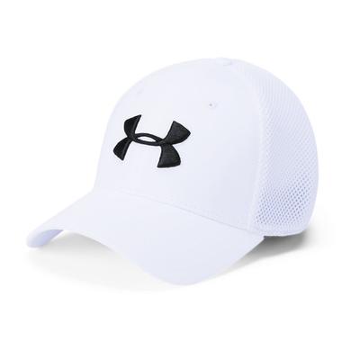 Under Armour UA TB Classic Mesh Size LGXL Size Cap, Men's, White/White/Aqua, (Japan L)
