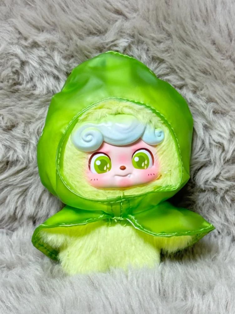 Genuine New Q.Kid Weather Series Mini Cute Vinyl Plush Surprise Box Keychain Decor Birthday Collectible Gifts For Kids Adults Children's Birthday Gift