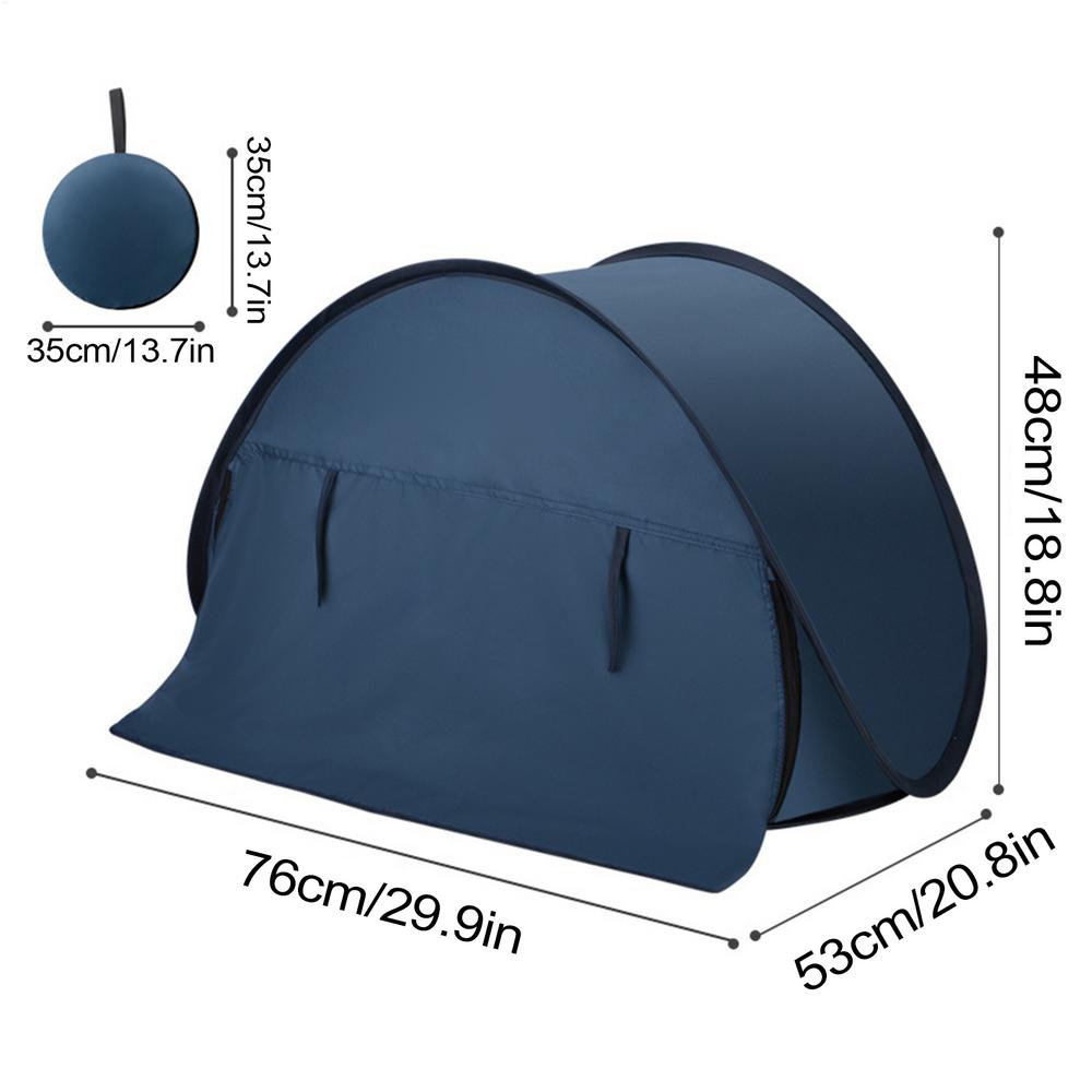 Head Shade Tent Instant Beach Tent Head Shade Protection Canopy Face For Outdoor Picnic Beach Camping Breathable Head Shade Tent
