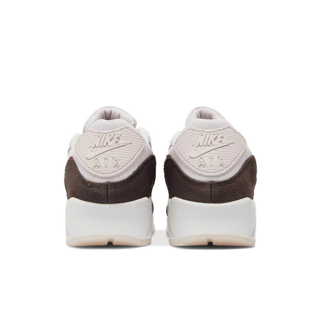 Nike Air Max 90 Leather 'Brown Tile' (Unisex) Pearl Pink / Baroque Brown / Picante Red / Baroque Brown Casual Shoes FD0789 600