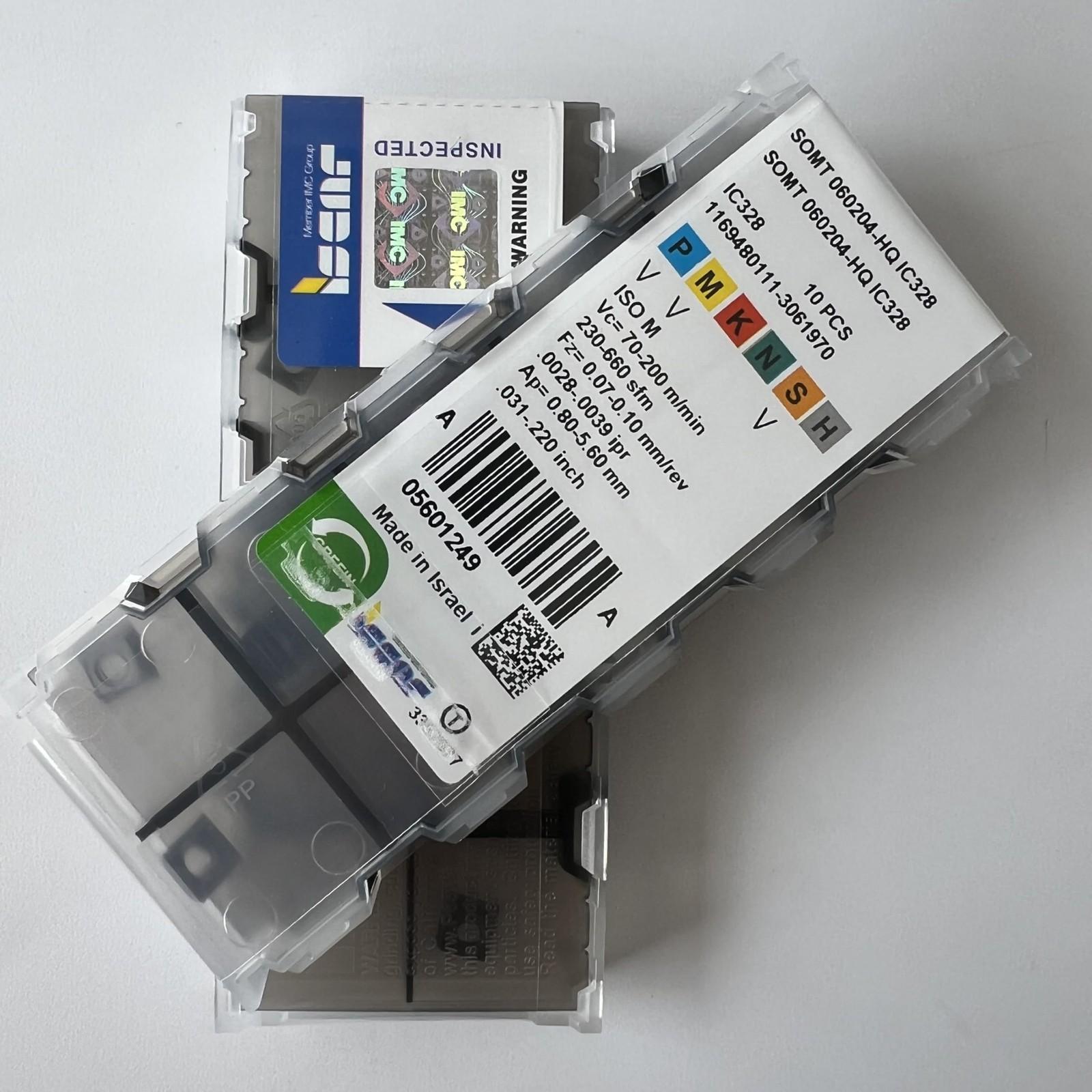 

ISCAR / SOMT060204-HQ IC328 / Industrial indexable carbide inserts 10 Pcs