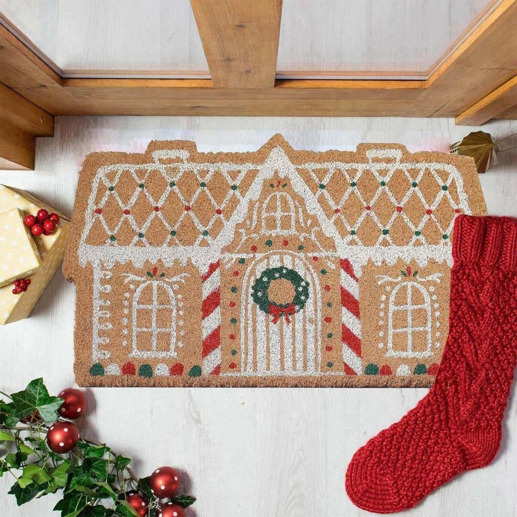Christmas Rugs,Funny Photo Prop Floor Carpets,Gorgeous Area Rugs,Winter Holiday Welcome Rugs For Indoor Living Room Bedroom Bath Entrance Do