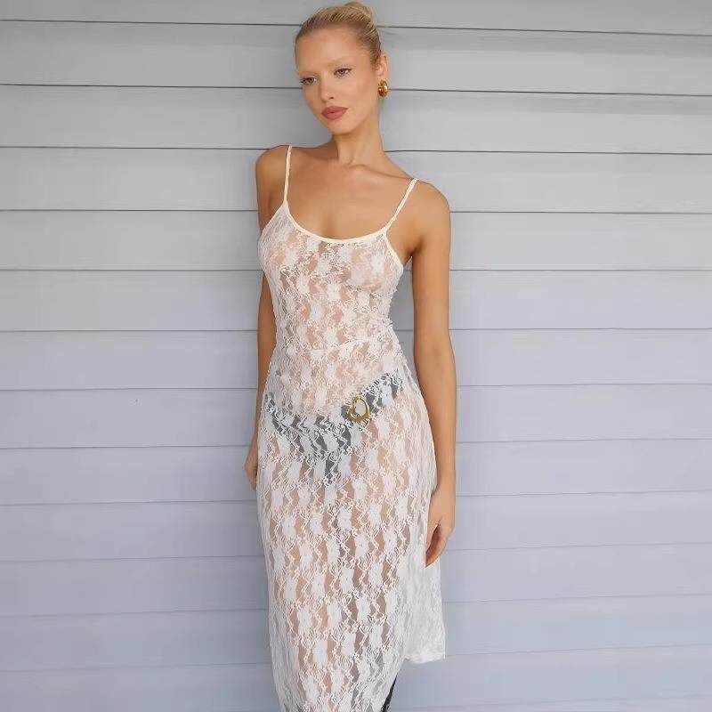Sheer Lace Pure and Sexy Lingerie Sexy Lace Dress Set