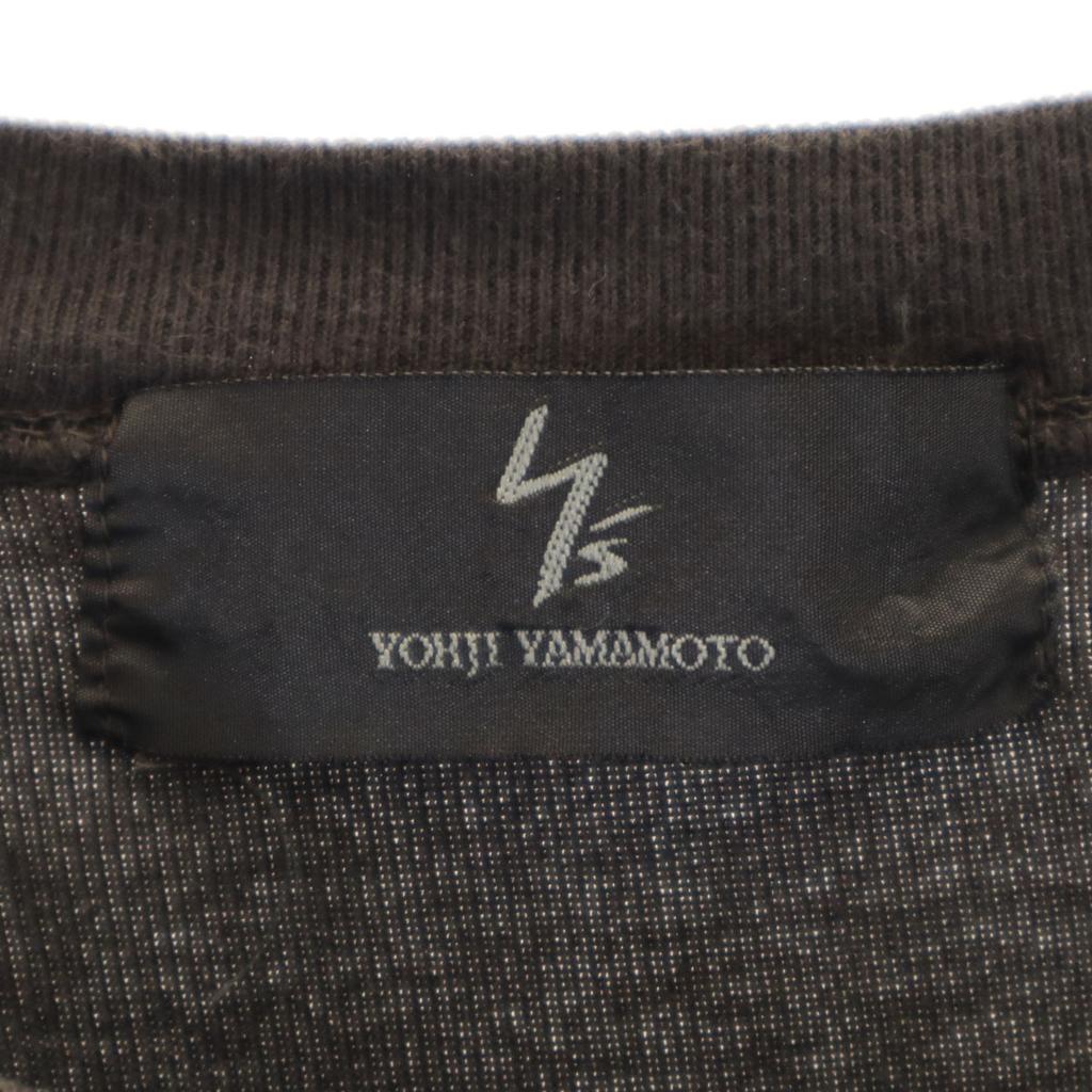 Y's made in Japan Short sleeve T-shirt 3 Charcoal gray Youji Yamamoto Men's Used