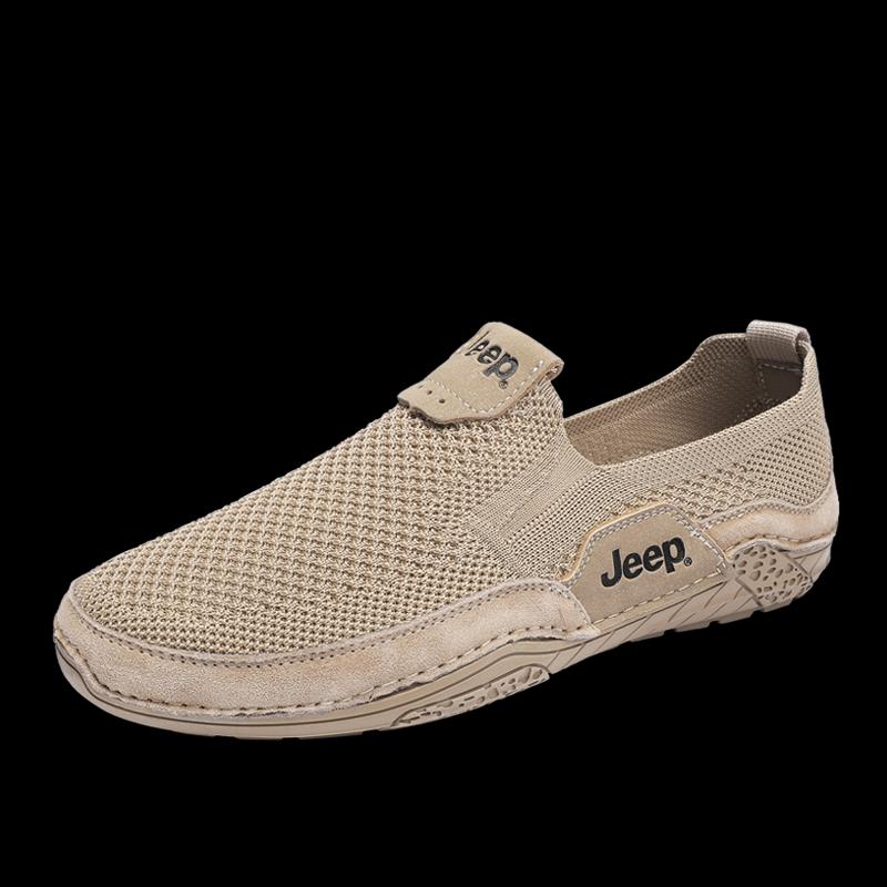 JEEP Men s Breathable Casual Mesh Loafers 40
