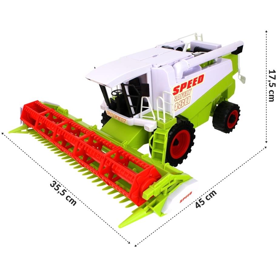 Large Grain Harvester with Friction Drive 71 Cm XXL Wheat Grain Header