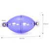 5Pcs Fishing Float Oval Water Injection Float Bold Snap-On Eco-friendly Sea Carp Bubble Floats Fishing Lover Tackle Accessories