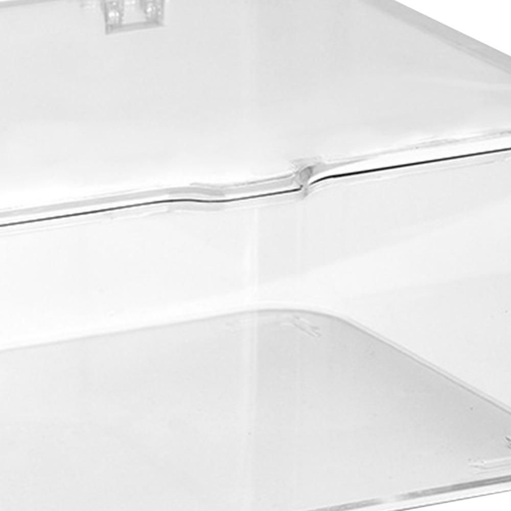 

Multi Functional Plastic Storage Box Large Capacity Storage Bins Desk Storage Box Home белый