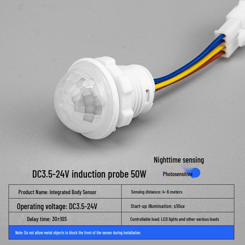 Adjustable Intelligent Infrared Motion Sensor Timer Switch