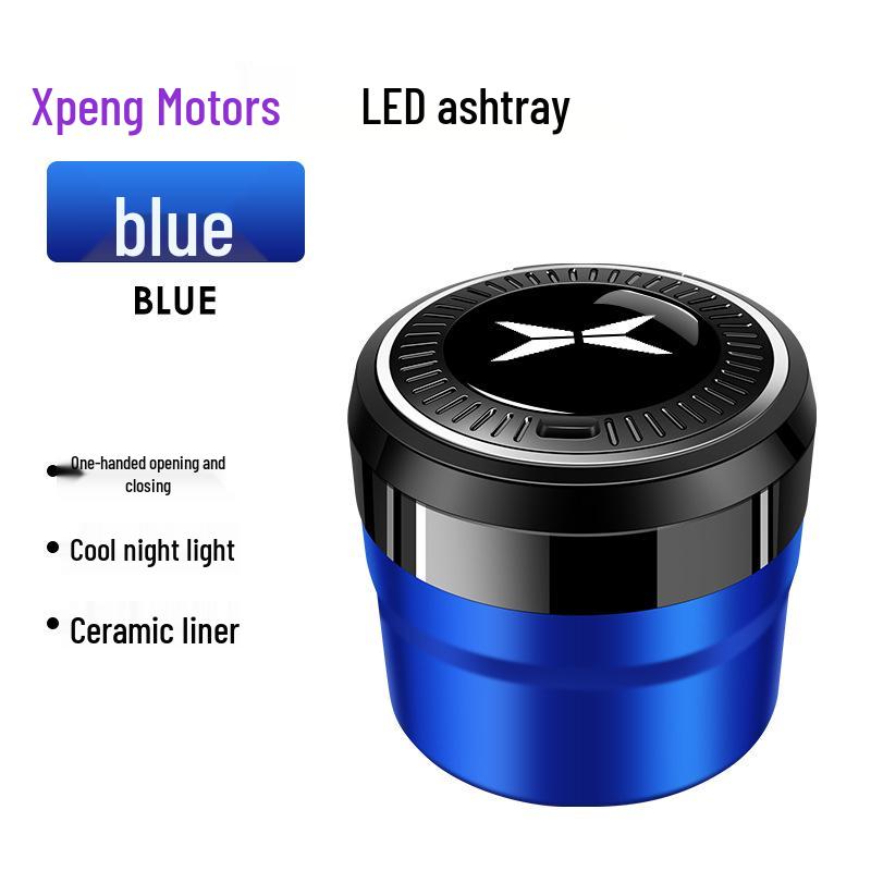 Creative Ceramic Car Ashtray for Xiaopeng P7, P5, G3, G6, G9, X9, M03