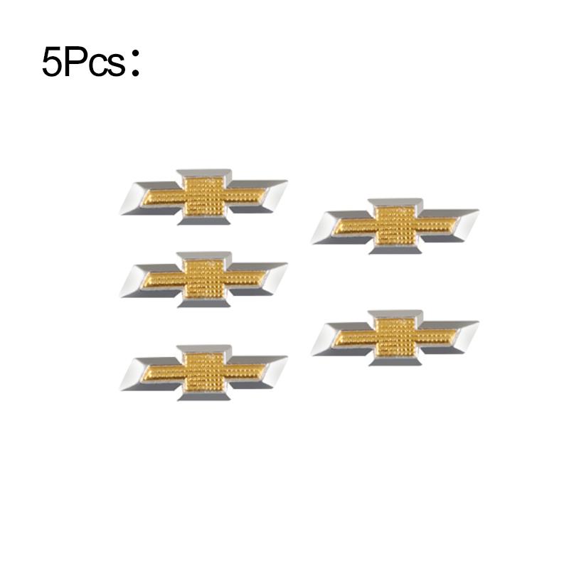 Samolepka s emblémem na dálkový klíč od auta Hliníková dekorace klíčů Nálepka pro Chevrolet Cruze Malibu Colorado Suburban Equinox Blazer Camaro