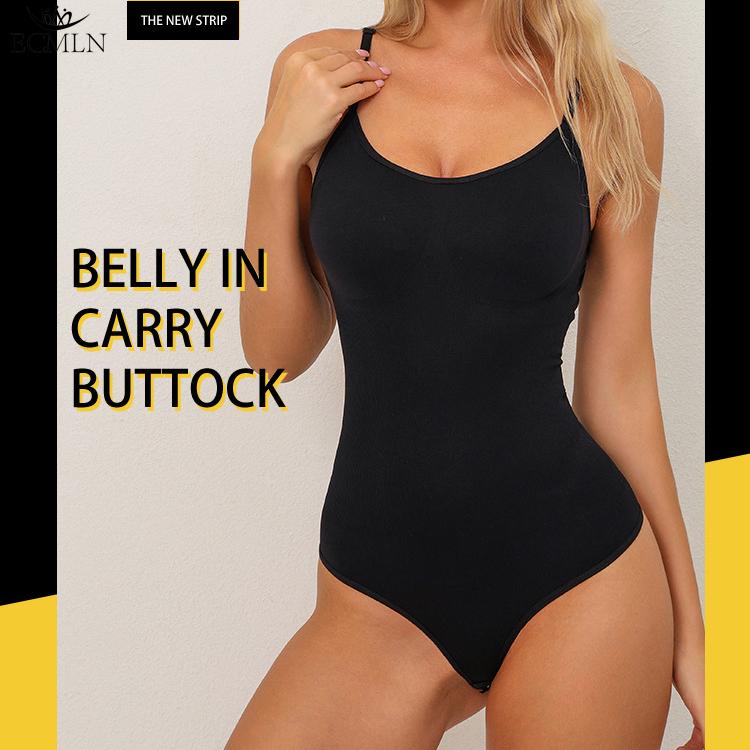 Women Thong Bodysuit Full Body Shaper Tummy Control Shapewear