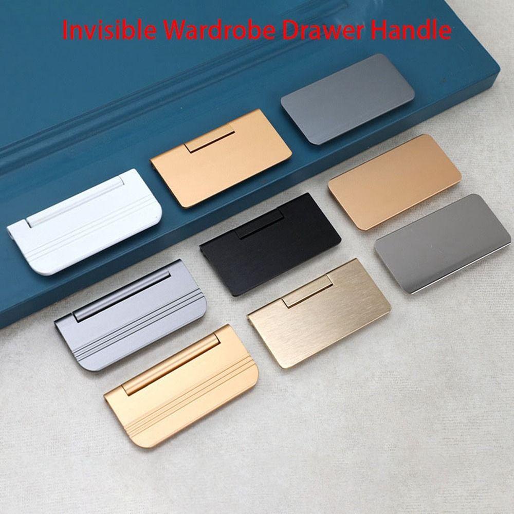 

Мебельная ручка из алюминиевого сплава, скрытая невидимая застежка, новые ручки для ящика, шкаф