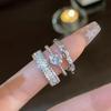 Elegant Minimalist Open Circle Ring for Women – Niche Design, High-End Index Finger Accessory