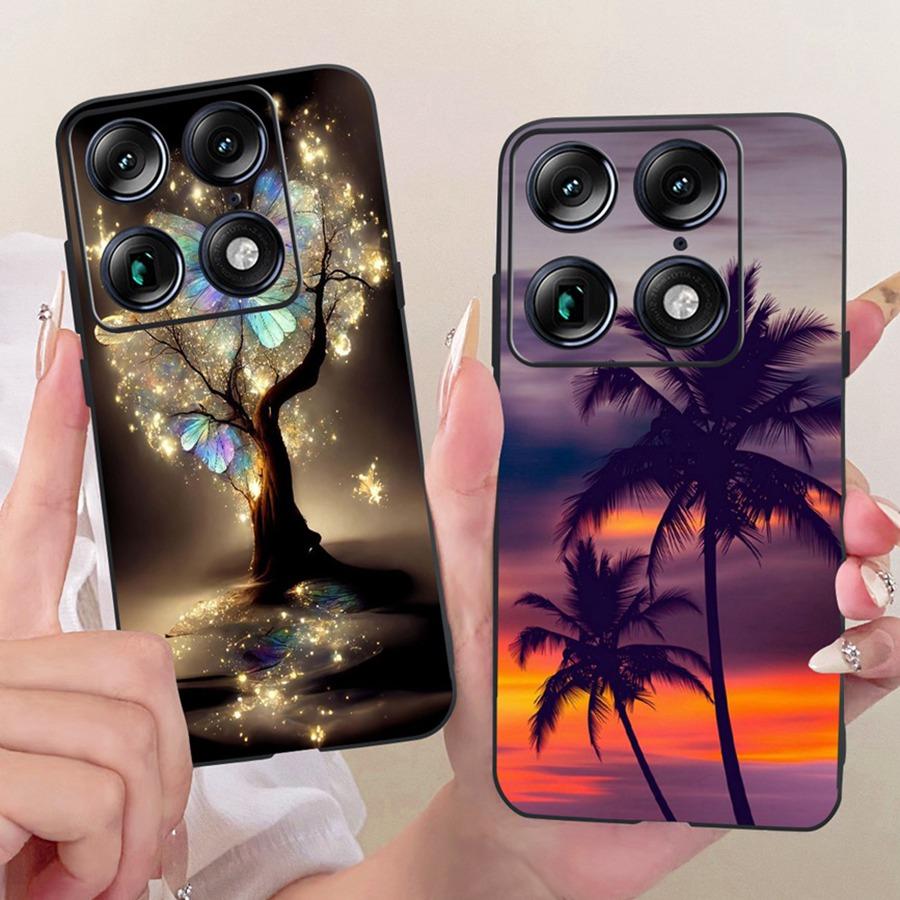 For Motorola Signature 2026 Case Luxury Butterfly Painted Shell Soft Silicone Cover For Moto X70 Air Pro Phone Funda 6.8''