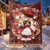 Genshin Impact Muster Decke für Heimdekoration, Bett, Sofa, Auto Reisen, Camping, Geeignet für Alle Jahreszeiten, Geburtstag Weihnachtsgeschenk