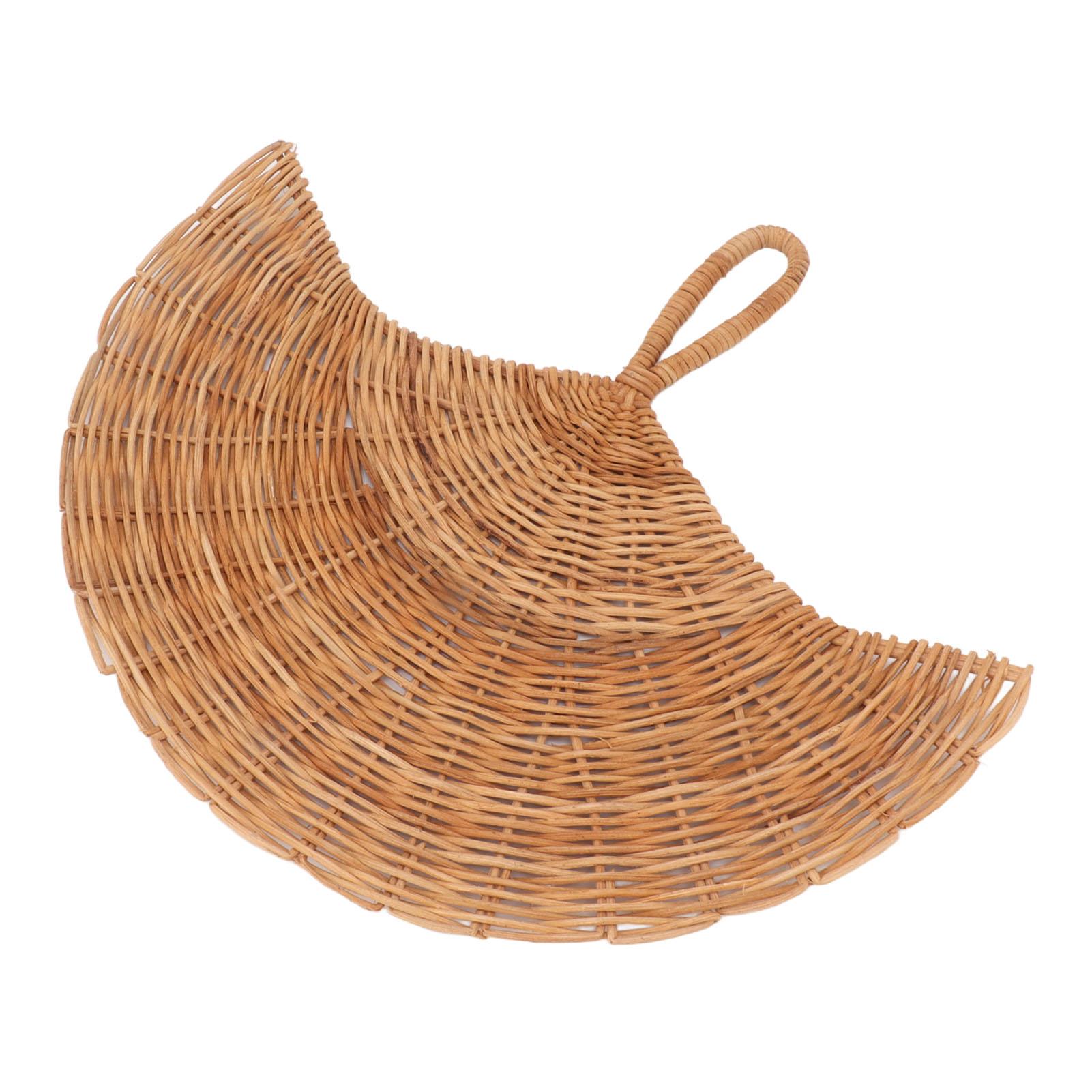 Веер из ротанга Настенное украшение Северная Европа Плетеное подвесное настенное украшение из ротанга для гостиной спальни