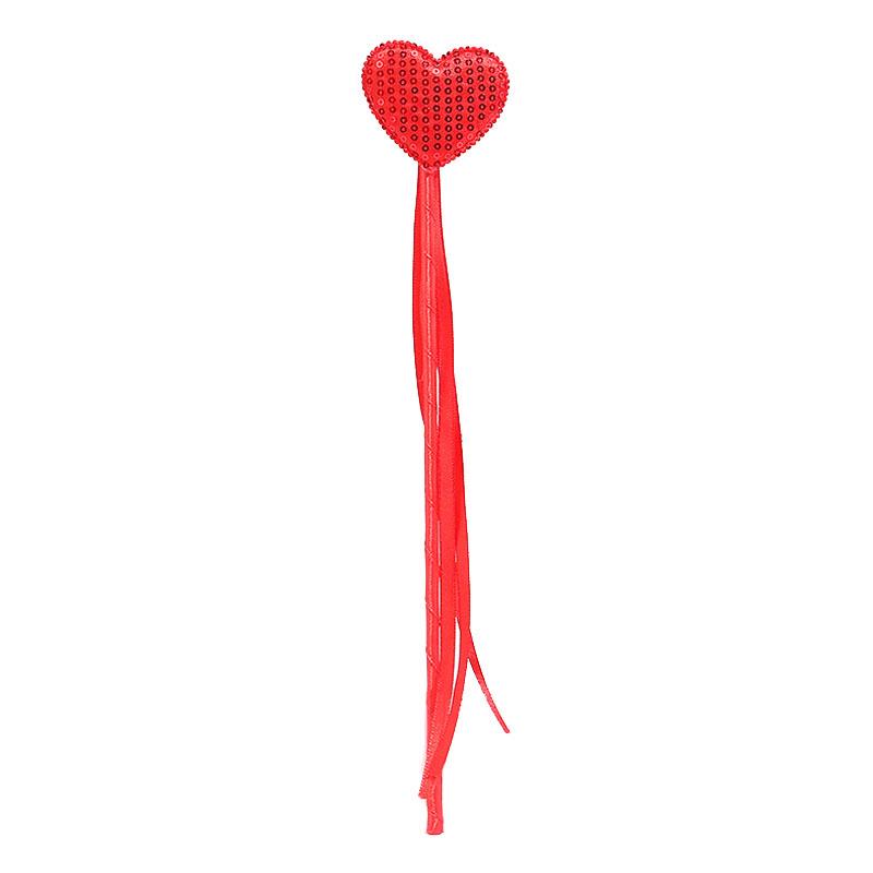 Valentine's Day Red Heart Headband Hair Clip - Wedding & Party Photo Prop