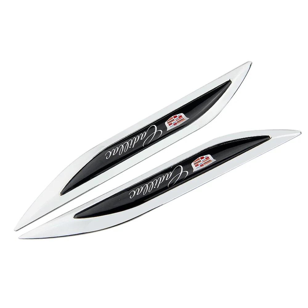 

Metal Side Stickers Badge Decals For Cadillac Escalade CTS CT5 XT5 XTS ATS SRX Deville Tiburon Exterior Modification Accessories