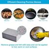 6Pièces Grill Nettoyage Pierre Réutilisable Blocs Briques de Nettoyage Griller Pierre Nettoyant Ponce pour Nettoyer Barbecue Grills