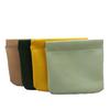 Compact PU Multipurpose Pouch: Lipstick, Coins, Jewelry, Earphones Storage.
