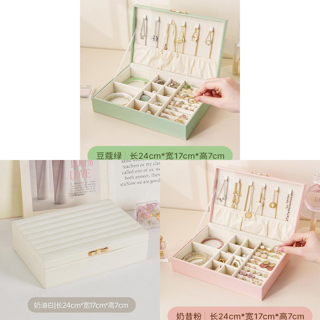 Creative Vintage Luxury Jewelry Box With Flower Pattern For Gift And Collection