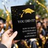 Graduation Card with Envelope Graduation Congratulations Card for College High School Graduate Includes Envelope Suitable for Graduation Gift