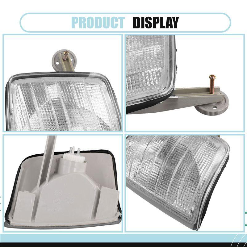 Efficientt-1Pair Side Corner Light Lamp For Mercedes Benz W201 190E 1984-1993 Turn Signal Indicator Lamp 2018260043 0008209821