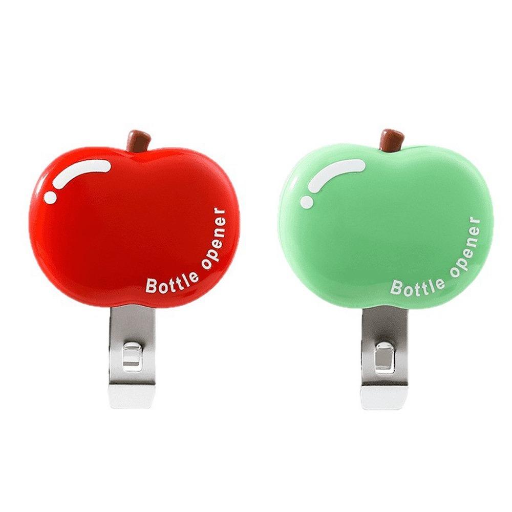 2pcs Fruit Shape Magnets Bottle Opener Multifunctional Refrigerator Corkscrew Bar Use