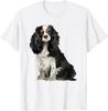 Cavalier King Charles Spaniel Gifts Dog Pop Art T-Shirt