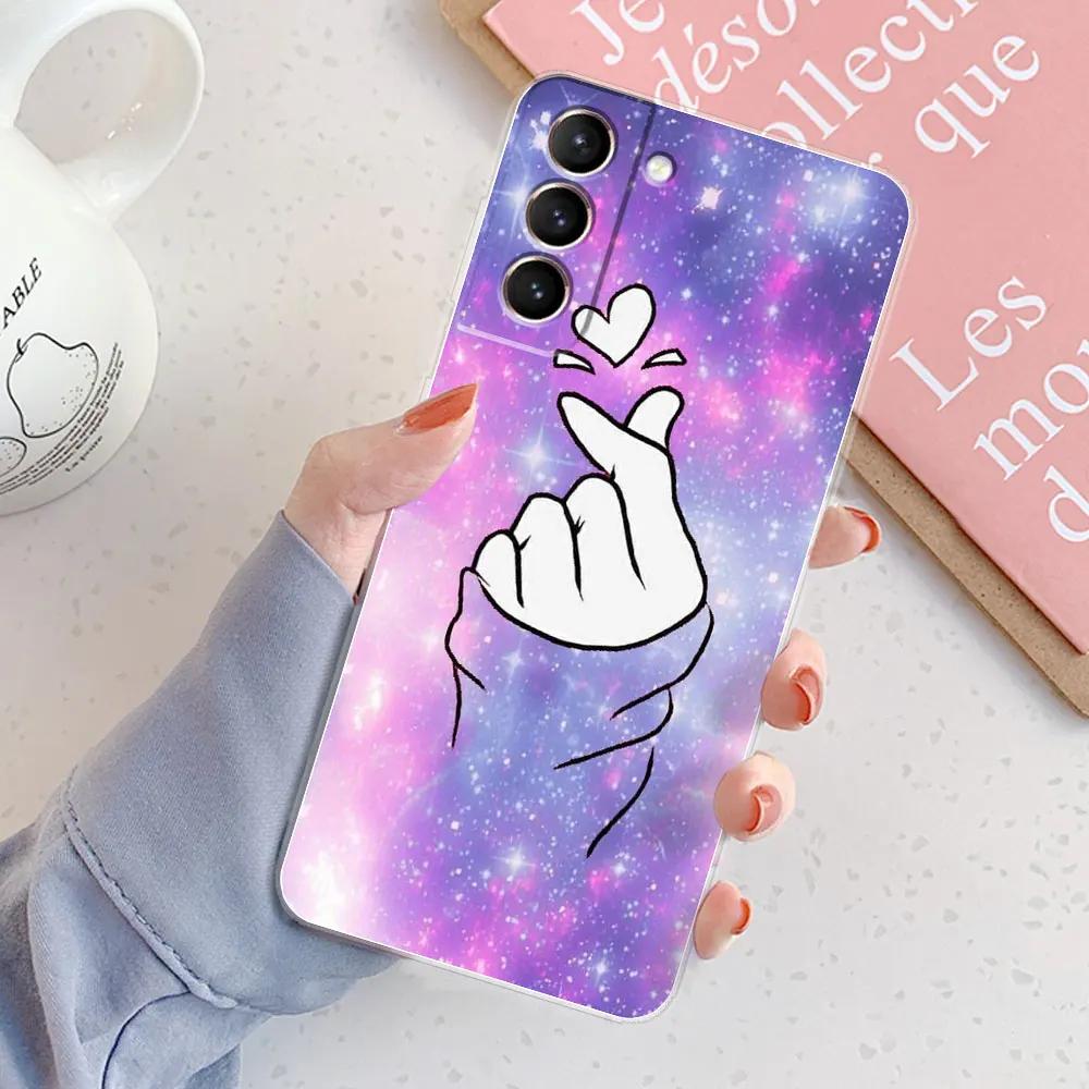 For Samsung Galaxy S21FE Case S21 Ultra 5G Cover Clear Soft Silicone Phone S21 FE Cases Fundas For Samsung S21 Plus Case Coque
