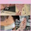 Collana Perle Saturno Con Pendente a U con Microintarsio in Zirconia Cubica Per Donne Eleganti