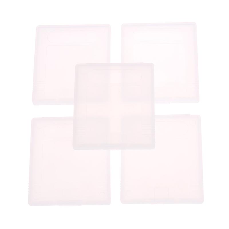 5Pcs Transparent Game Storage Box Card Anti Dust Cover Case Protection Game Card Box For Gameboy Color Pocket Gbc Gbp