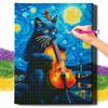 Diamond Painting 5D With Frame Diamond Embroidery Big Cat Mosaic 40X50 Oh Art