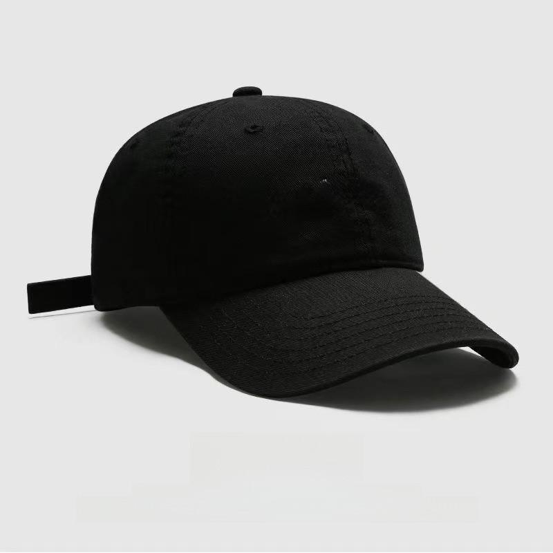 Baseball Cap With Embroidered Letters For Streetwear And Sun Protection
