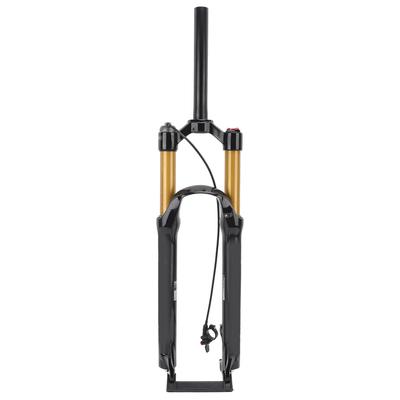 29in MTB Front Suspension Gabel Goldene Schock Absorbieren Gerade Gabelschaft Remote Lockout Vorderrad Gabel Bike