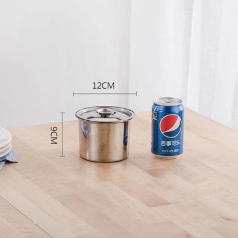 Stainless Steel Seasoning Pot with Lid