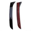 Gloss Black Pair Rear Window Side Wing Spoiler For VW Passat B7 Wagon 11-15