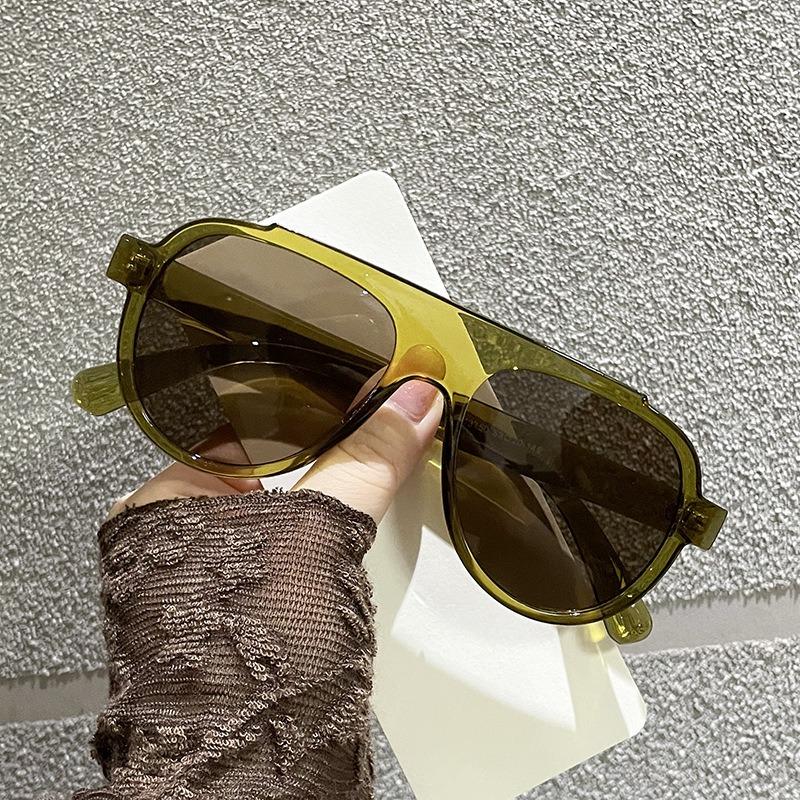 Non-polarized Oversize Frame Fashion Women Sunglasses Men Driving Cycling Sport Sun Glasses Vintage Brand Design New Shades Eyewear