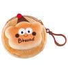 Soft Plush Toy Figurine Money Wallet for Students - Portable Coin Storage Bag with Cartoonish and Cute Design - Zipper Headphone Bag