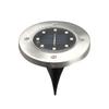 Solar LED Stainless Steel Waterproof Outdoor Garden and Landscape Ground Light