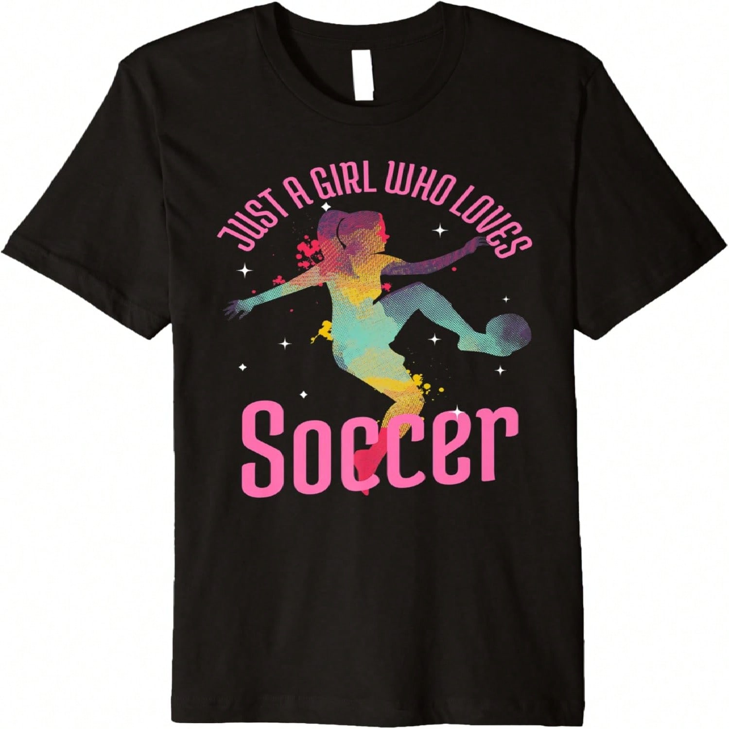 Just A Boy Who Loves Soccer Funny Soccer Players Premium T-Shirt S разноцветный