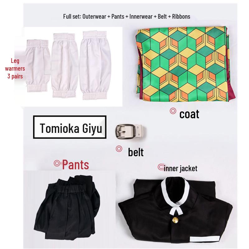 Starry Sky Romance: Demon Slayer Cosplay Costume - Tanjiro, Nezuko, Zenitsu, Shinobu Characters