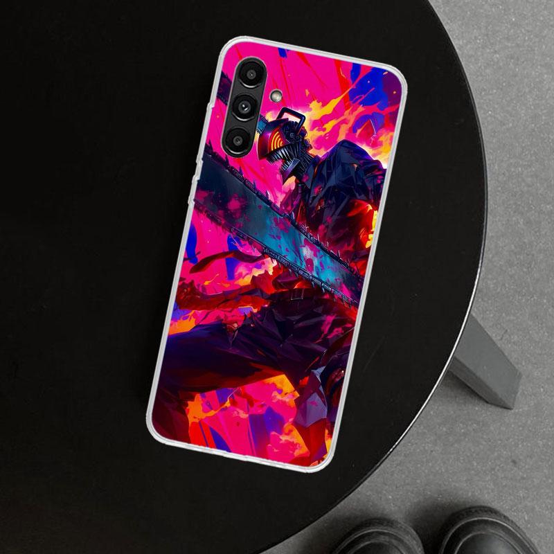Chainsaw Mans Denji Phone Case Cover for Samsung Galaxy A17 A16 A26 A36 A56 A57 A37 A15 A25 A35 A55 A14 A24 A34 A54 A13 A23 A33
